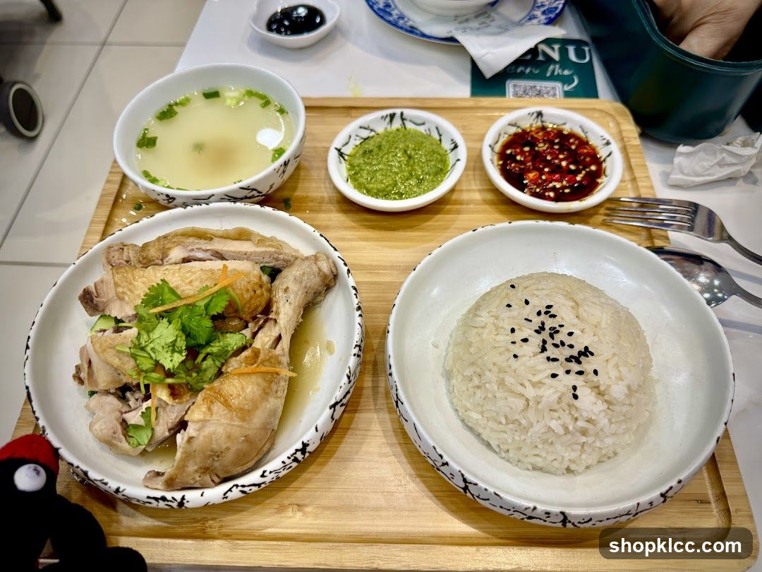 Hainanese Chicken Rice