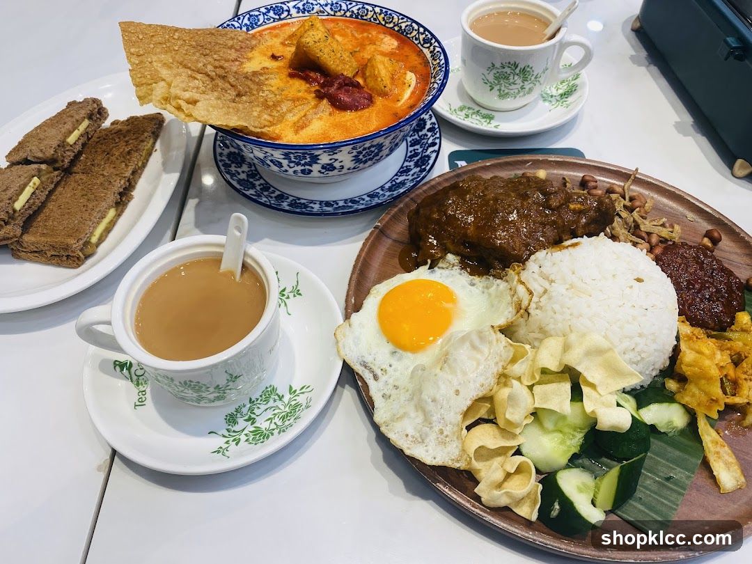 Malaysian Food Spread