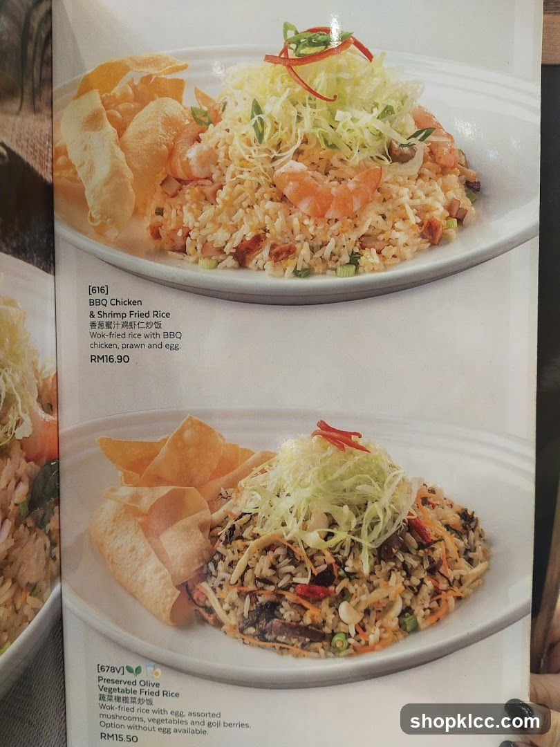 Menu Items