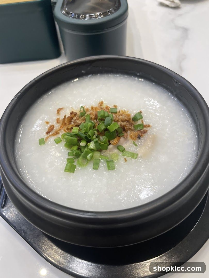 Congee with Toppings