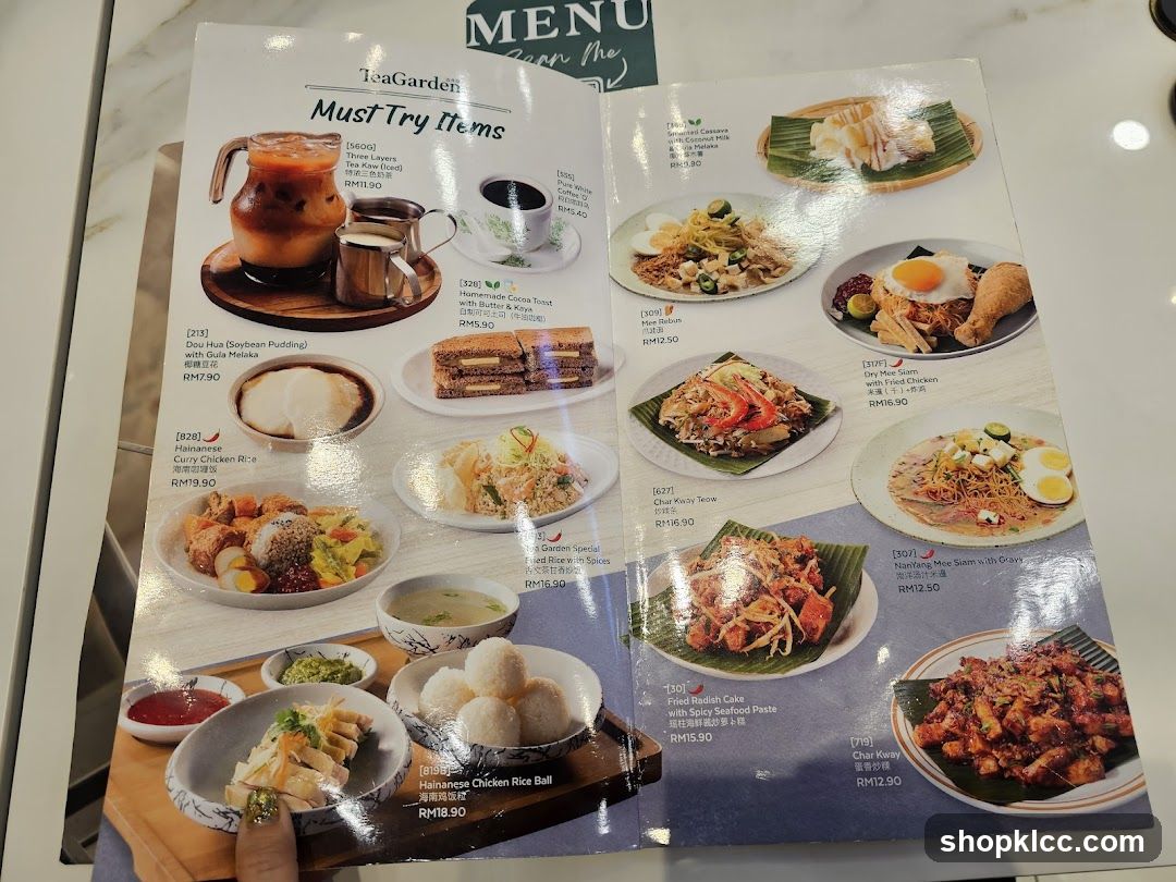 TeaGarden Must Try Items
