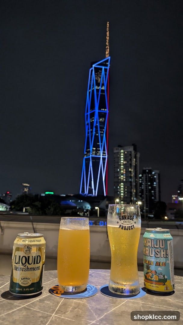 Drinks with City View