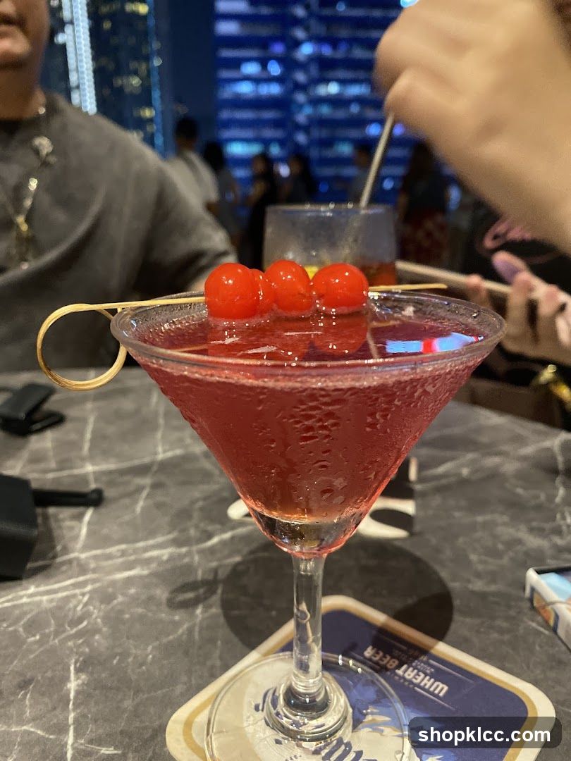 Cocktail with Cherries