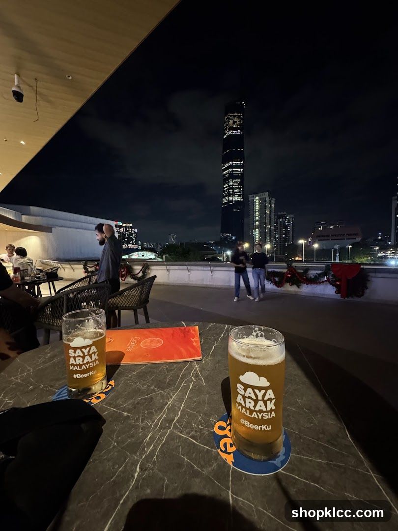 Rooftop Bar with City View