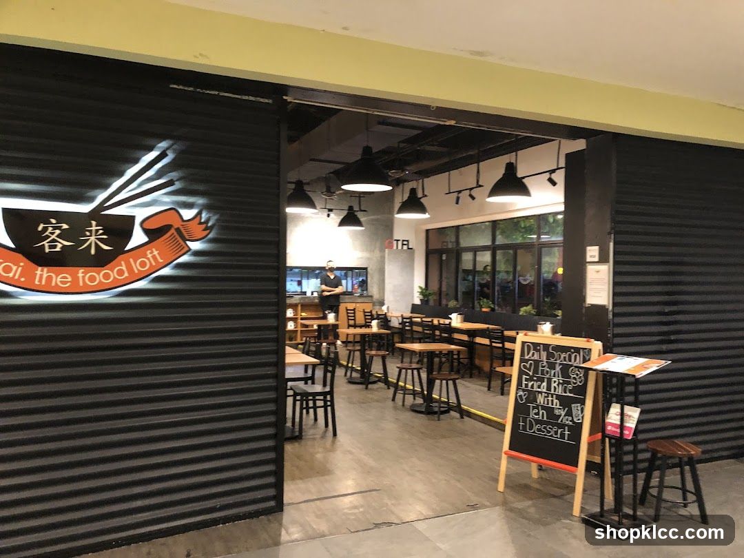 Restaurant Entrance with Menu Board