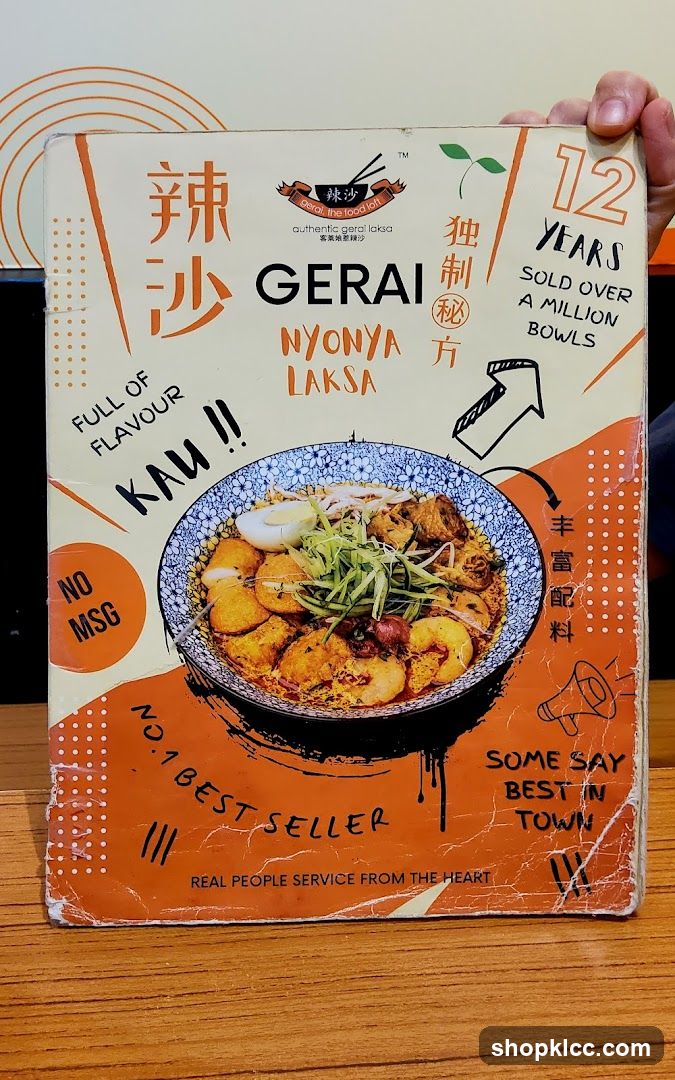 Gerai Nyoya Laksa Advertisement