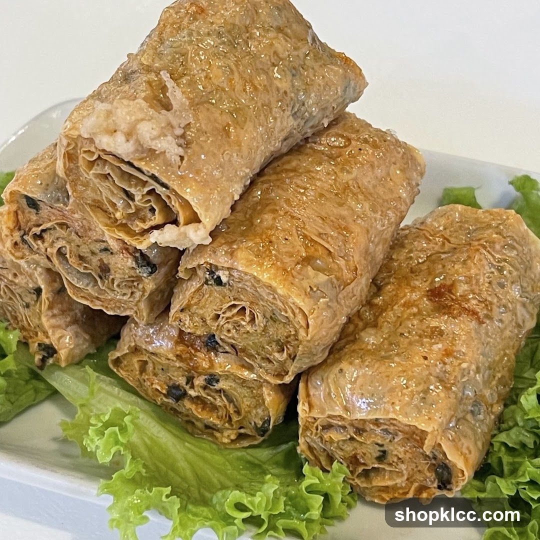Fried Bean Curd Rolls