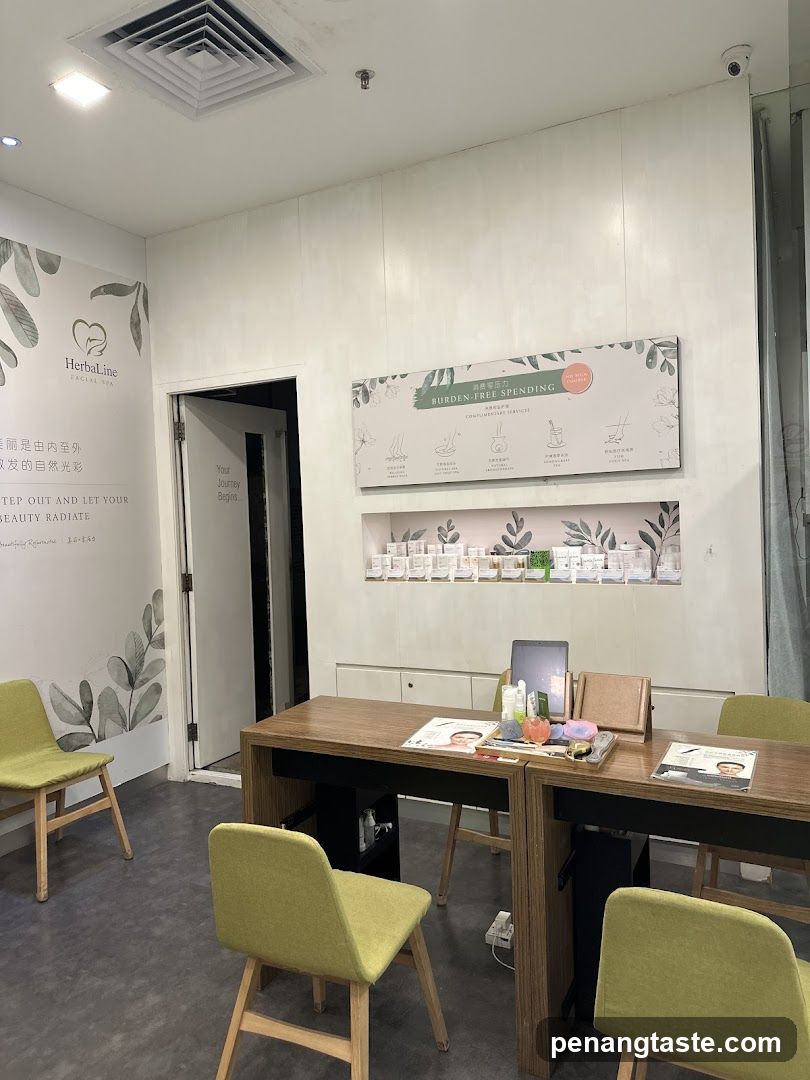 HerbaLine Facial Spa Interior