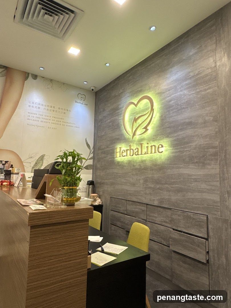 Herbaline Spa Reception