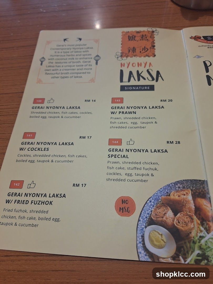 NYONYA LAKSA