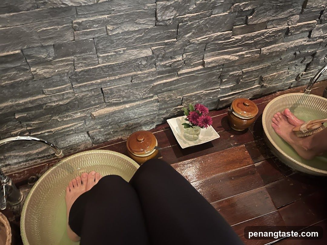 Foot Soak and Scrub
