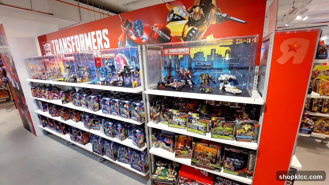 Transformers Toy Display