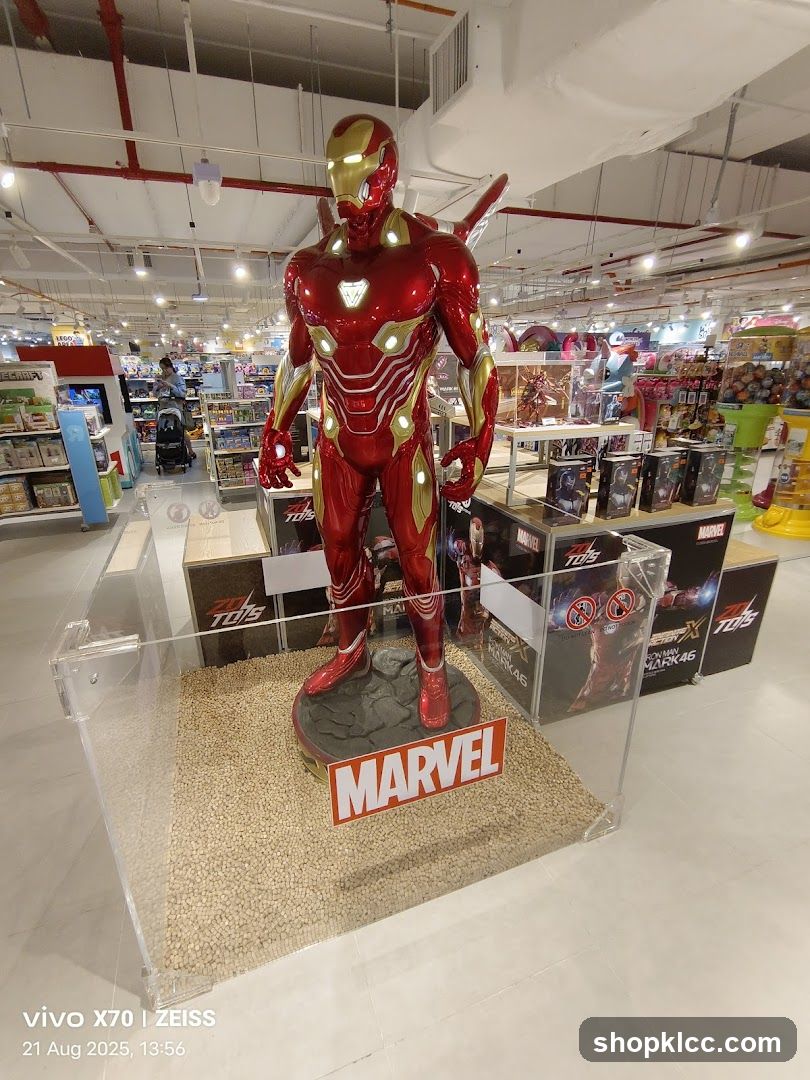 Iron Man Statue Display