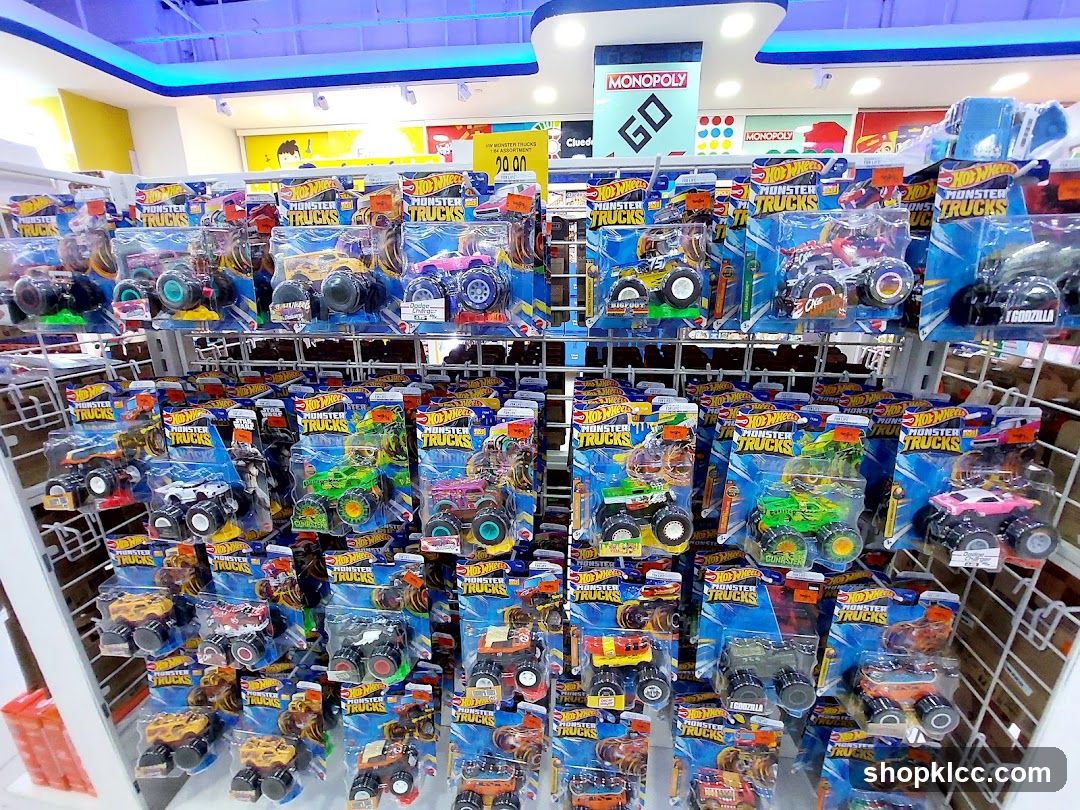 Hot Wheels Monster Trucks Display