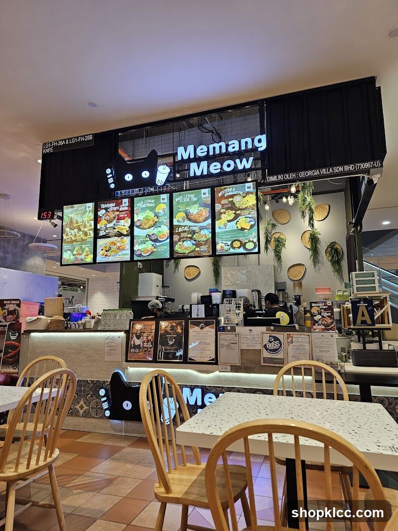 Memang Meow Cafe Interior