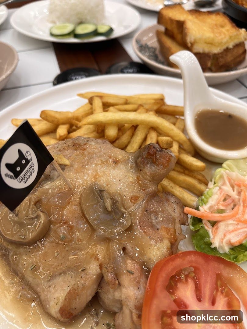 Chicken Dish with Fries
