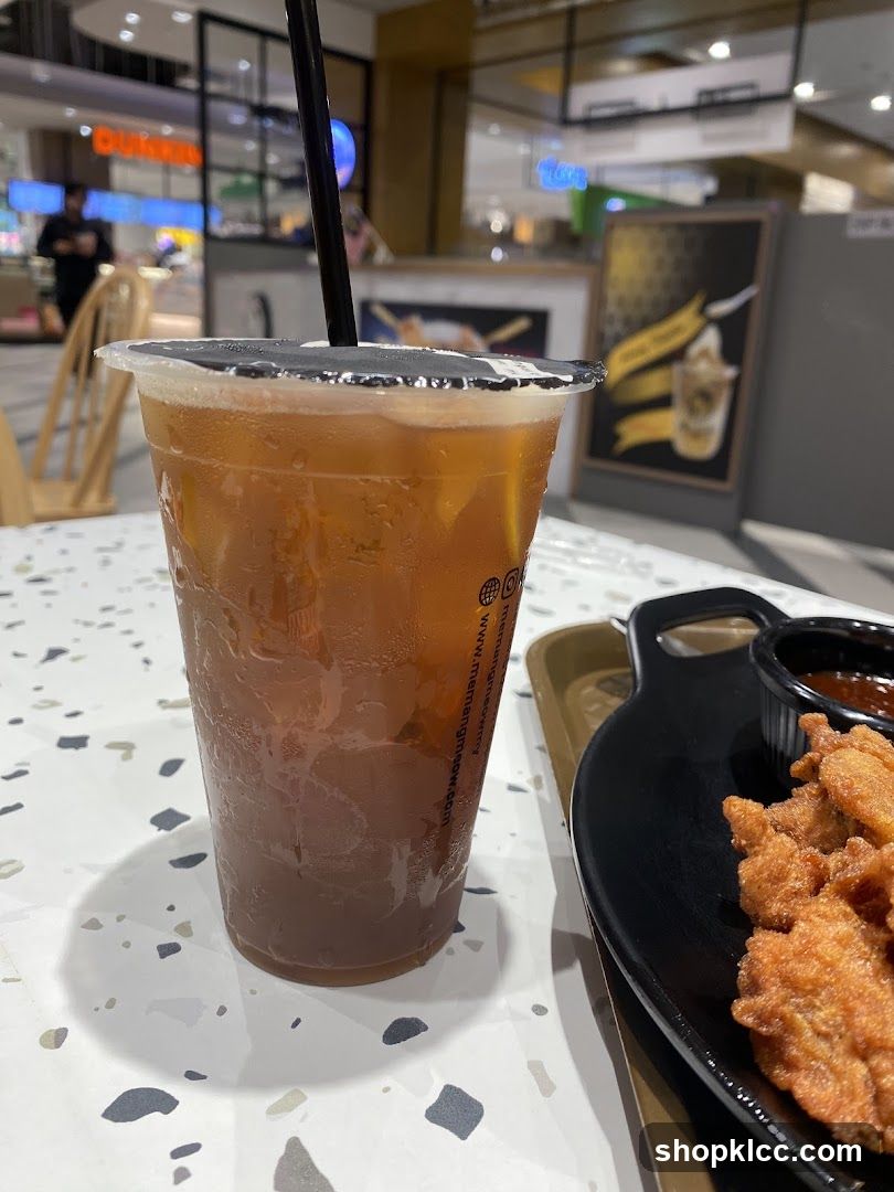 Iced Tea and Fried Chicken Bites