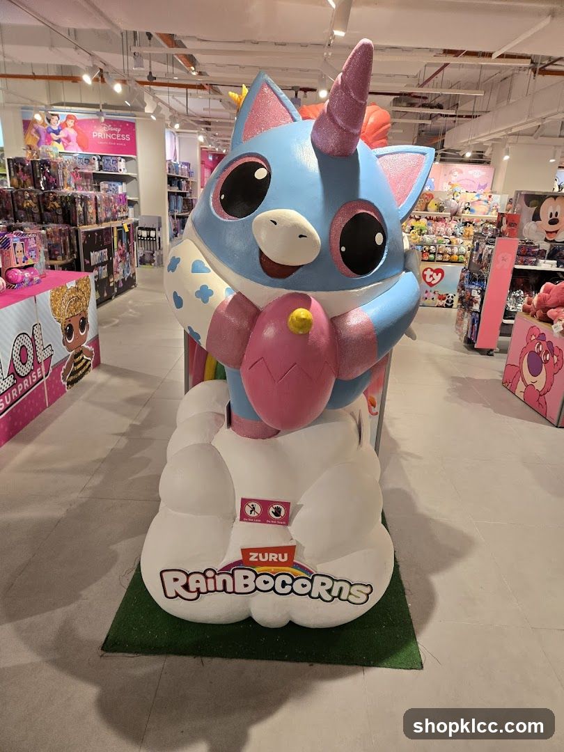 Rainbocorns Display