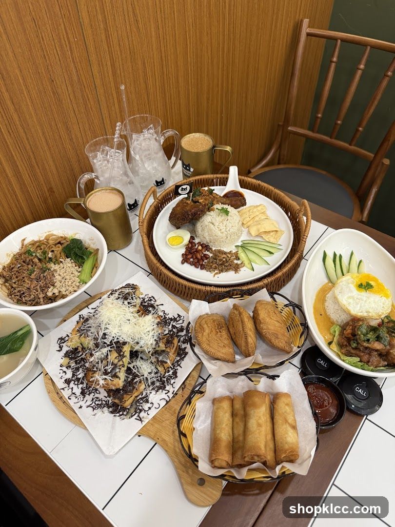 Assortment of Malaysian Dishes