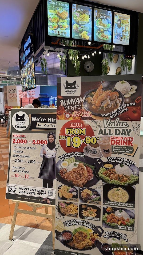 Restaurant Advertisements and Hiring Poster