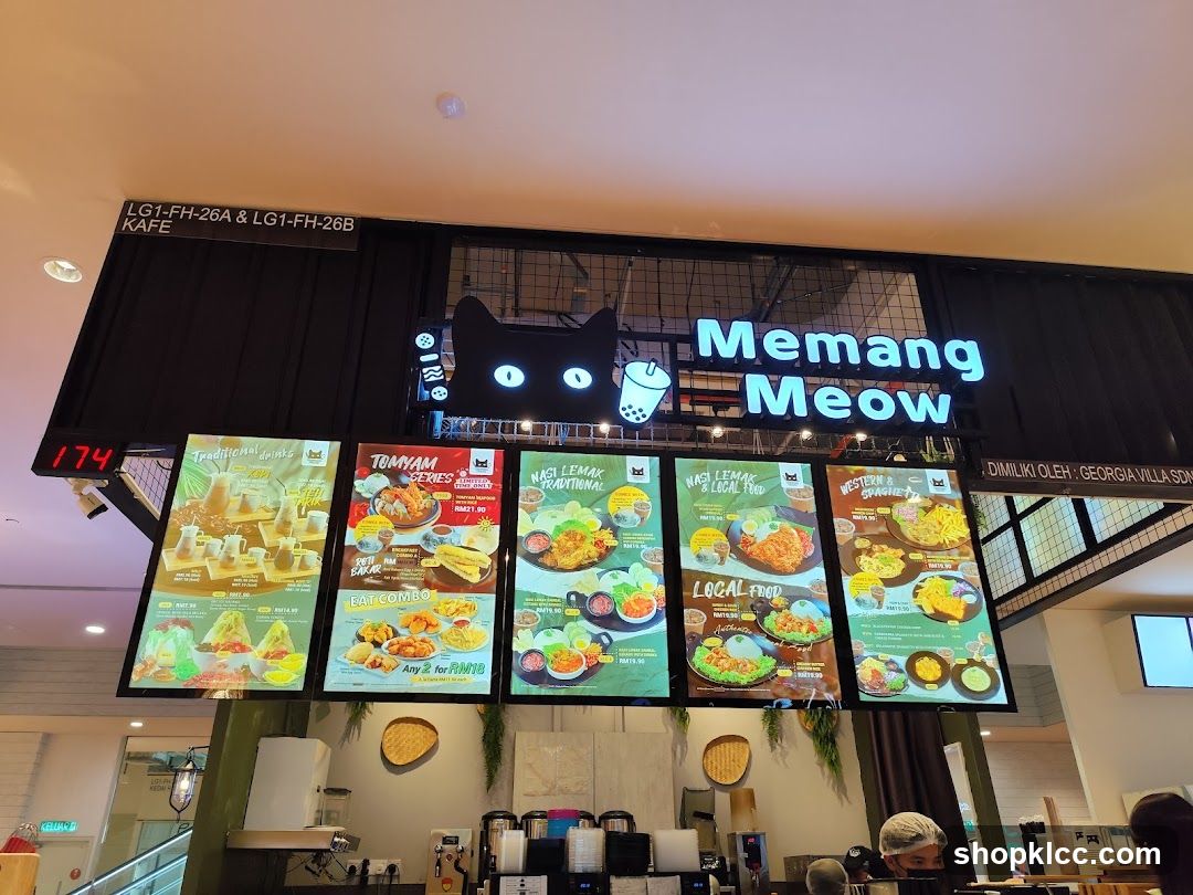 Memang Meow Menu