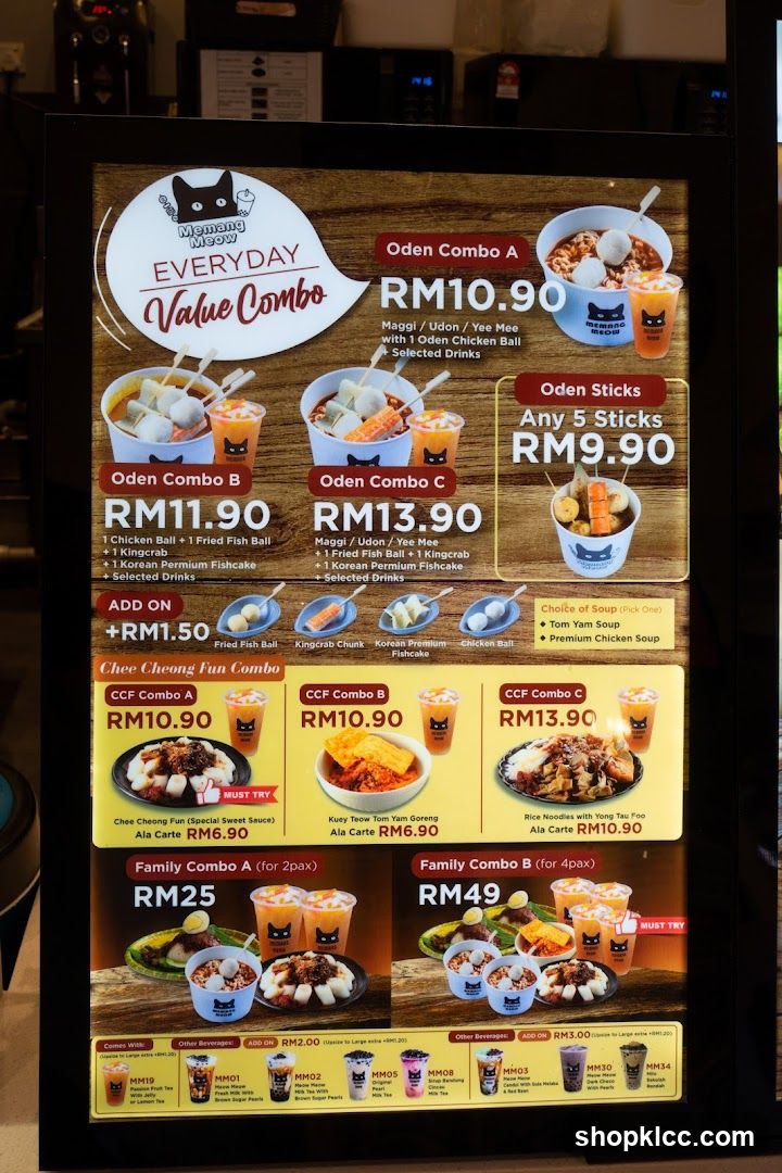 Memang Meow Everyday Value Combo
