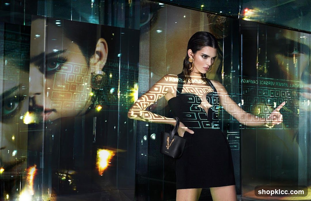 Kendall Jenner in Versace Campaign