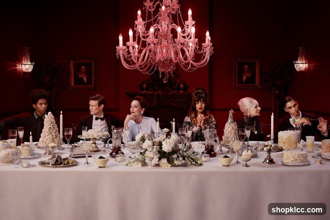 A formal dinner party