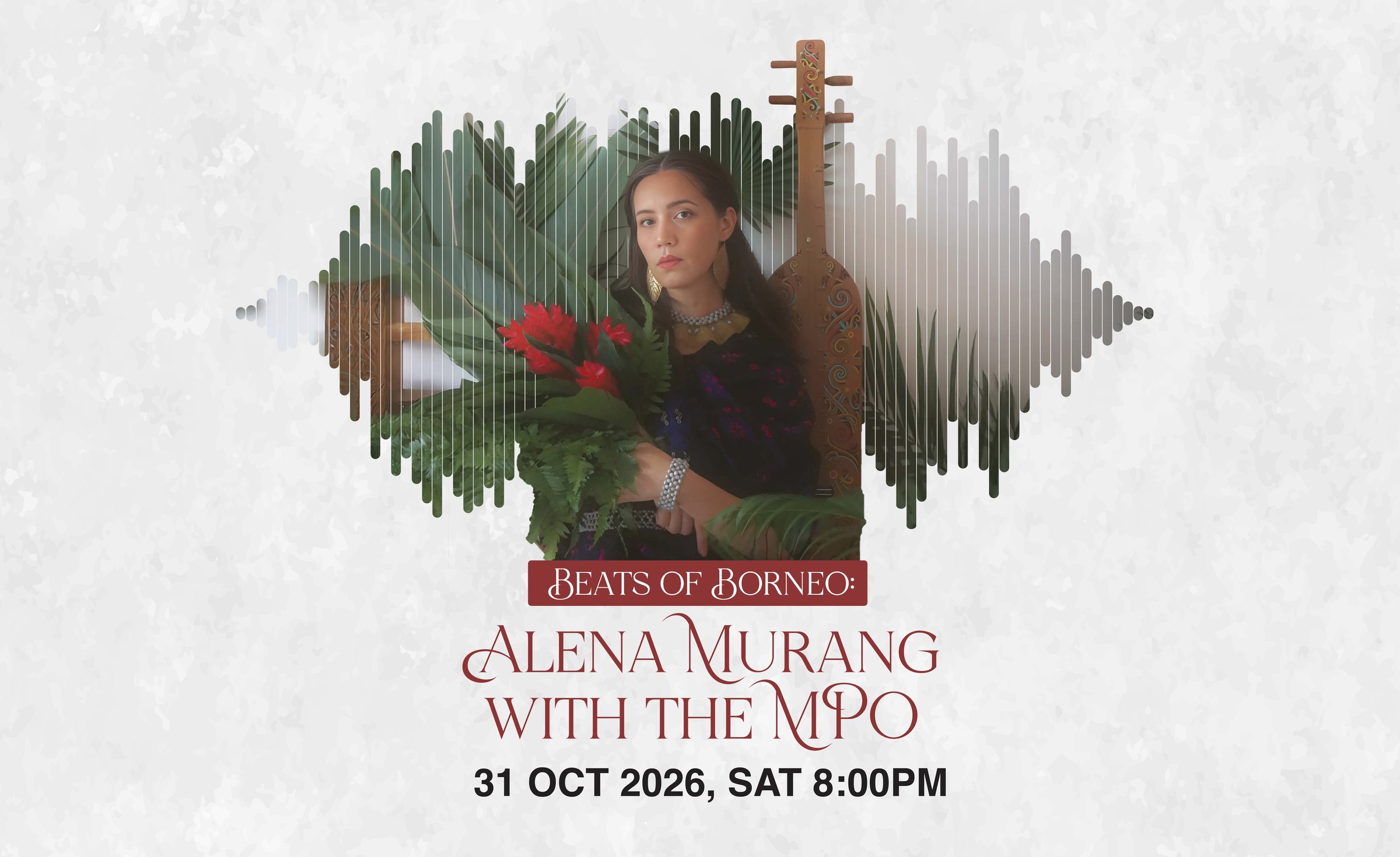 Alena Murang Beats of Borneo with MPO at Dewan Filharmonik, 31 October 2026