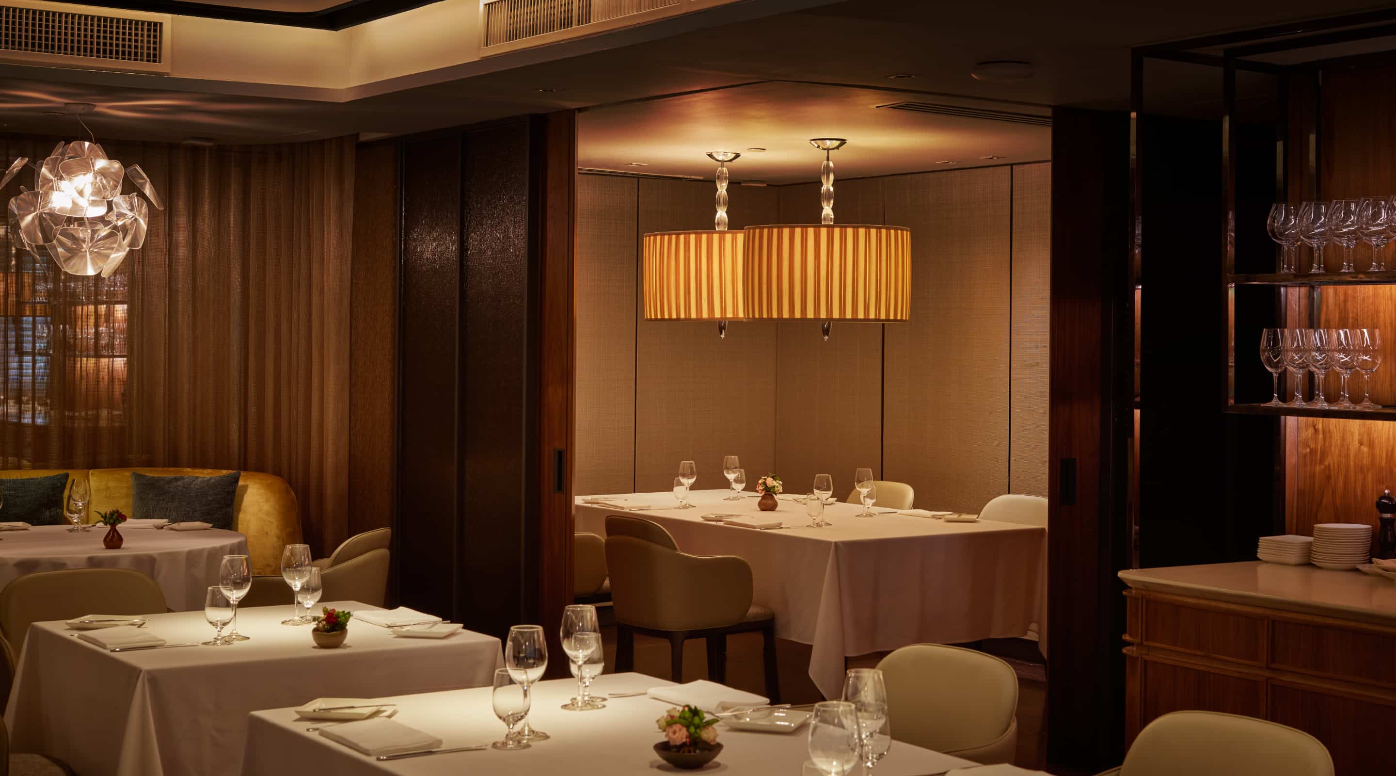 Cilantro restaurant interior at MiCasa All Suite Hotel