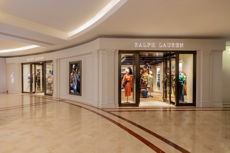Expanded Ralph Lauren boutique at Lot 112, Level 1 Suria KLCC